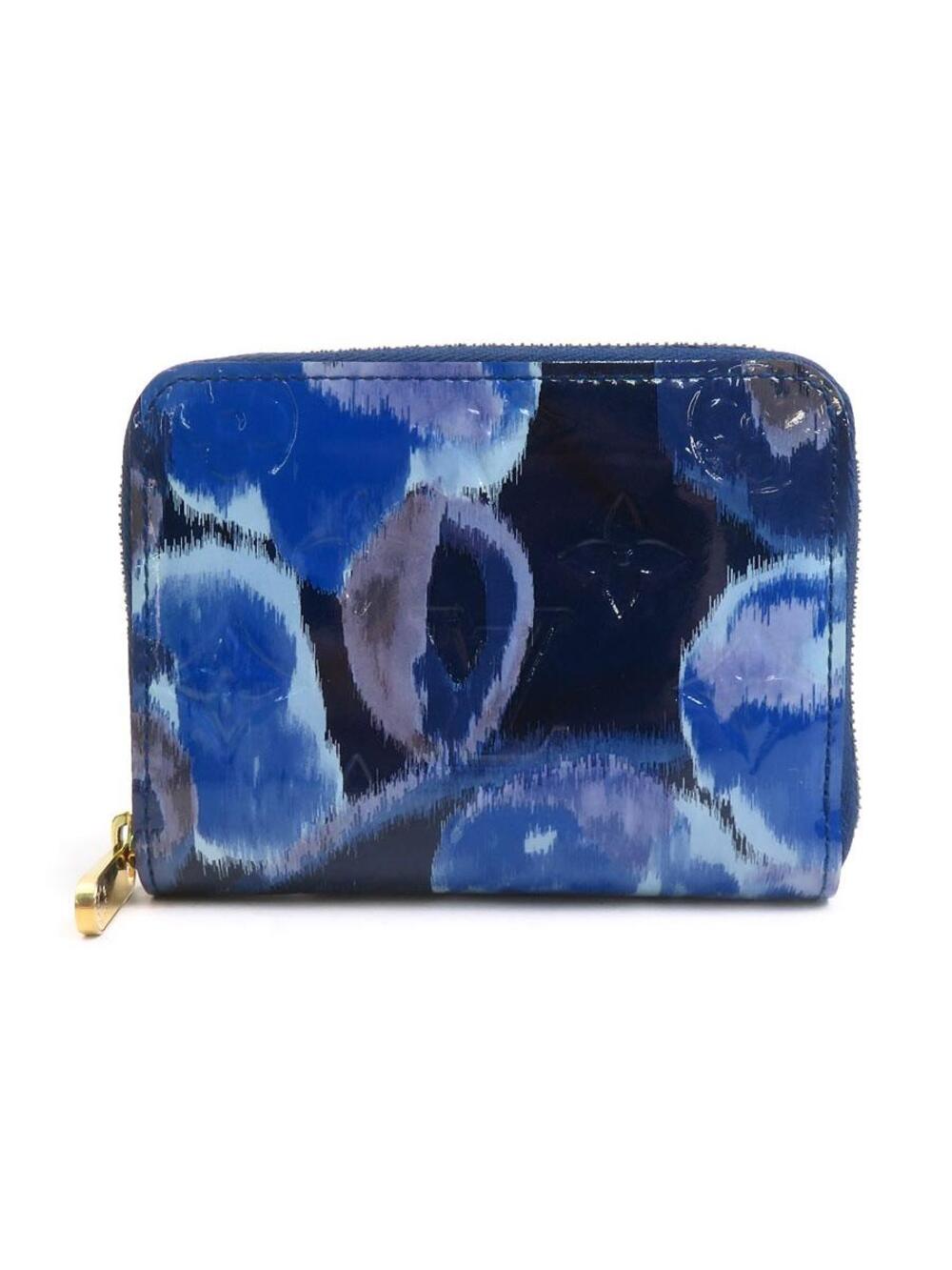 Auth Louis Vuitton Ikat Flower Zippy #357795L39B
